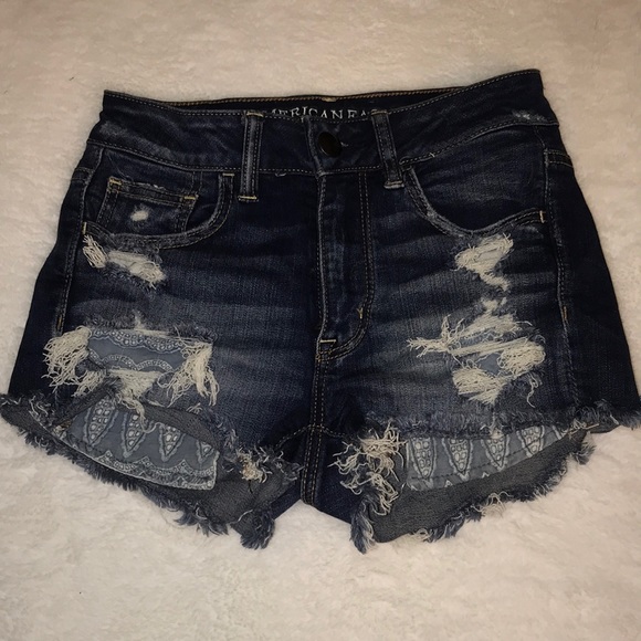 American Eagle Super Stretch Hi-Rise Shortie - Picture 1 of 4